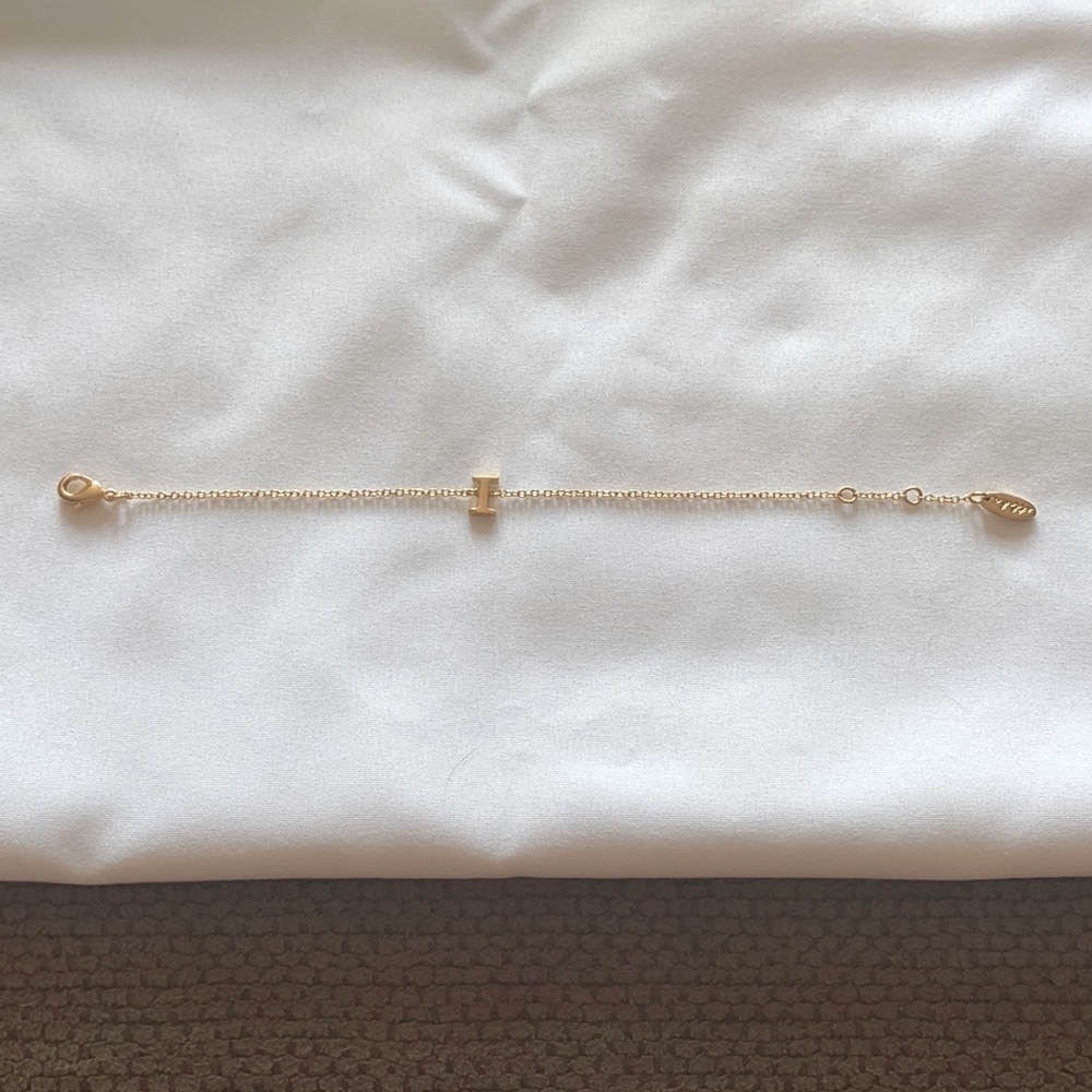 NWT ettika “I” initial anklet or bracelet - Picture 4 of 10